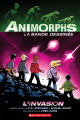 Couverture Animorphs (BD), tome 1 : L’invasion Editions Scholastic 2021