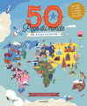 Couverture 50 Pays du monde : Un atlas illustré Editions Hurtubise 2021