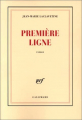 Couverture Première ligne Editions Gallimard  (Blanche) 1999