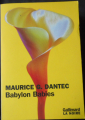 Couverture Babylon Babies Editions Gallimard  (La noire) 1999