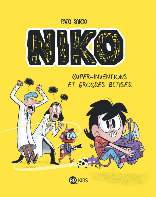 Couverture Niko, tome 1 : Super inventions et grosses bêtises