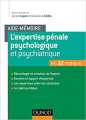 Couverture L'expertise pénale psychologique et psychiatrique Editions Dunod 2014
