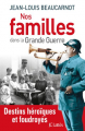 Couverture Nos familles dans la Grande Guerre Editions JC Lattès 2013