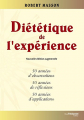 Couverture Diététique de l'expérience Editions Guy Trédaniel 2014