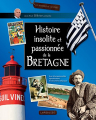 Couverture Histoire insolite et passionnée de la Bretagne Editions Larousse 2016