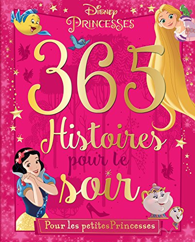 Couverture 365 histoires pour le soir : Princesses