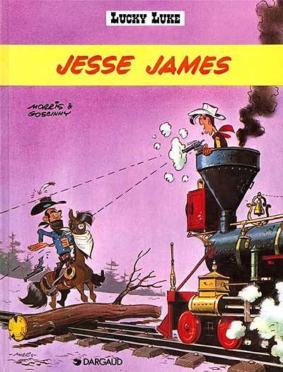 Couverture Lucky Luke, tome 35 : Jesse James
