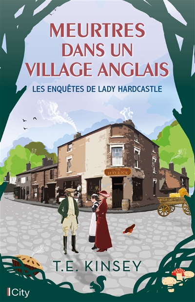 Couverture Les Enquêtes de Lady Hardcastle, tome 2 : Meurtres dans un village anglais