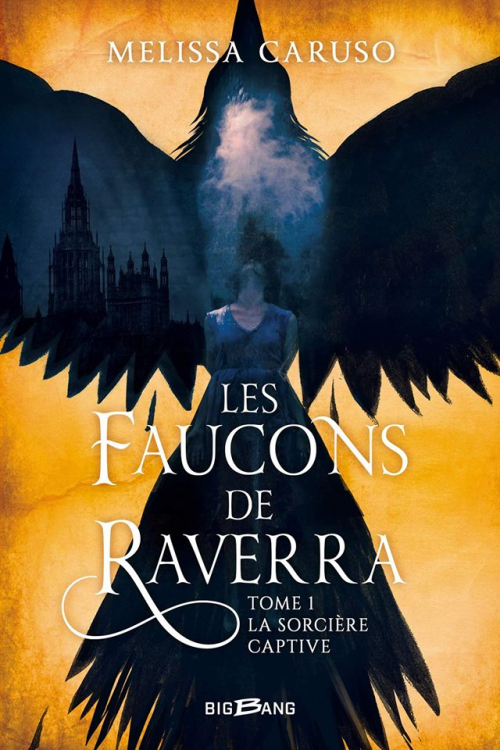 Couverture Les faucons de Raverra, tome 1 : La sorcière captive