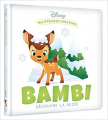 Couverture Bambi découvre la neige Editions Disney / Hachette (Mes premières histoires) 2019