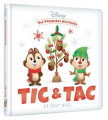 Couverture Tic et Tac fêtent Noël Editions Disney / Hachette (Mes premières histoires) 2019