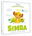 Couverture Simba apprend la politesse Editions Disney / Hachette (Mes premières histoires) 2021