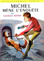 Couverture Michel mène l'enquête Editions Hachette (Bibliothèque Verte) 1958