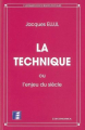 Couverture La technique ou l'enjeu du siècle Editions Economica 1954