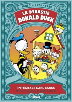 Couverture La Dynastie Donald Duck, tome 02 : 1951-1952