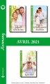 Couverture Pack Harmony avril 2021 Editions Harlequin (Harmony) 2021