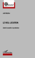 Couverture Le viol-location Editions L'Harmattan 2013