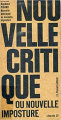 Couverture Nouvelle critique ou nouvelle imposture  Editions Pauvert 1965