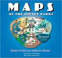 Couverture Maps of the Disney parks Editions Disney 2016