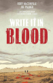 Couverture Write It in Blood Editions Image Comics 2021