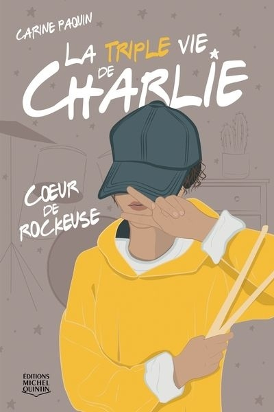 Couverture La triple vie de Charlie, tome 1 : Coeur de rockeuse