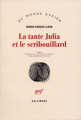 Couverture La tante Julia et le scribouillard Editions Gallimard  (Du monde entier) 1980