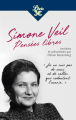 Couverture Simone Veil, pensées libres Editions Librio 2021