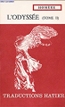 Couverture L'Odyssée (Hatier), tome 2 Editions Hatier (Traductions) 1961