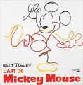 Couverture L'Art de Mickey Mouse Editions Hachette 2018