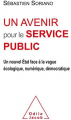 Couverture Un avenir pour le service public  Editions Odile Jacob 2020