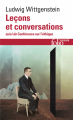 Couverture Leçons et conversations suivi de Conférence sur l'Ethique Editions Folio  (Essais) 1992