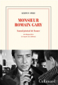 Couverture Monsieur Romain Gary Editions Gallimard  (Blanche) 2021