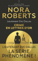 Couverture Lieutenant Eve Dallas, tome 50 : Crime en lettres d'or Editions J'ai Lu 2021