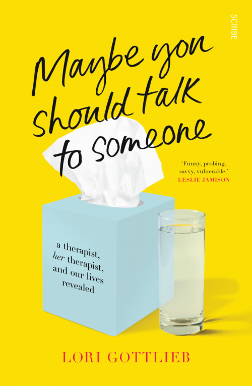 book maybe you should talk to someone