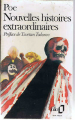 Couverture Nouvelles histoires extraordinaires Editions Folio  1987