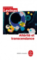 Couverture Altérité et transcendance Editions Le Livre de Poche (Biblio essais) 2006