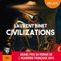 Couverture Civilizations Editions Audiolib 2019