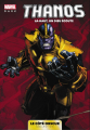 Couverture Thanos : Là-haut, un dieu écoute Editions Panini (Marvel Dark) 2021