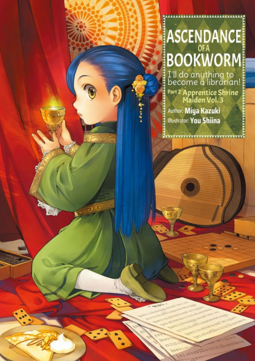 Couverture Ascendance of a Bookworm, I'll do anything to become a librarian!, Part 2 Apprentice Shrine Maiden, book 3