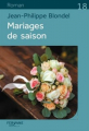 Couverture Mariages de saison Editions Feryane (Gros Caracteres) 2016