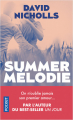 Couverture Summer mélodie Editions Pocket 2021