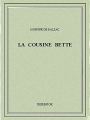 Couverture La cousine Bette Editions Bibebook 2013