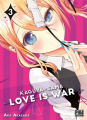 Couverture Kaguya-sama : Love is war, tome 03 Editions Pika (Seinen) 2021