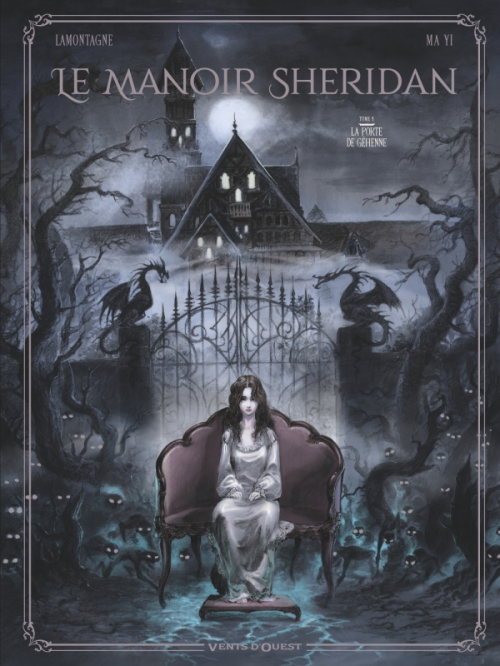 Couverture Le Manoir Sheridan, tome 1 : La Porte de Géhenne