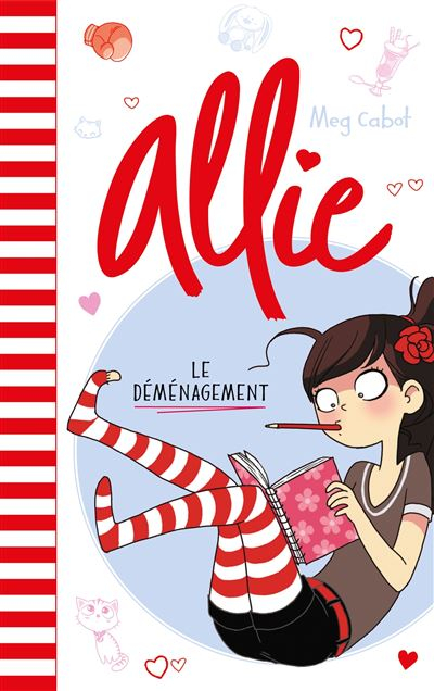 Couverture Le carnet d'Allie / Allie Punchie, tome 1 : Le déménagement