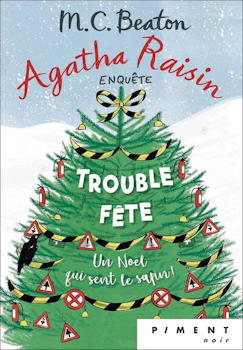 Couverture Agatha Raisin enquête, tome 21 : Trouble fête