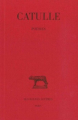 Couverture Poésies Editions Les Belles Lettres (Collection des universités de France - Série latine) 1923