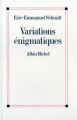 Couverture Variations énigmatiques Editions Albin Michel 2004
