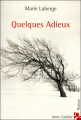 Couverture Quelques adieux Editions Anne Carrière 2006