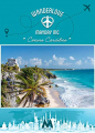 Couverture Wanderlove, tome 3 : Cœurs Caraïbes Editions Mix 2021